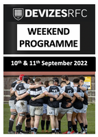 Weekend Programme Advert